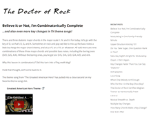 Tablet Screenshot of doctorofrock.com